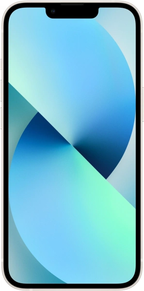 Смартфон Apple A2633 iPhone 13 128Gb 4Gb сияющая звезда моноблок 3G 4G 1Sim 6.1" 1170x2532 iOS 16 12Mpix 802.11 a/b/g/n/ac/ax NFC GPS GSM900/1800 GSM1900 Protect