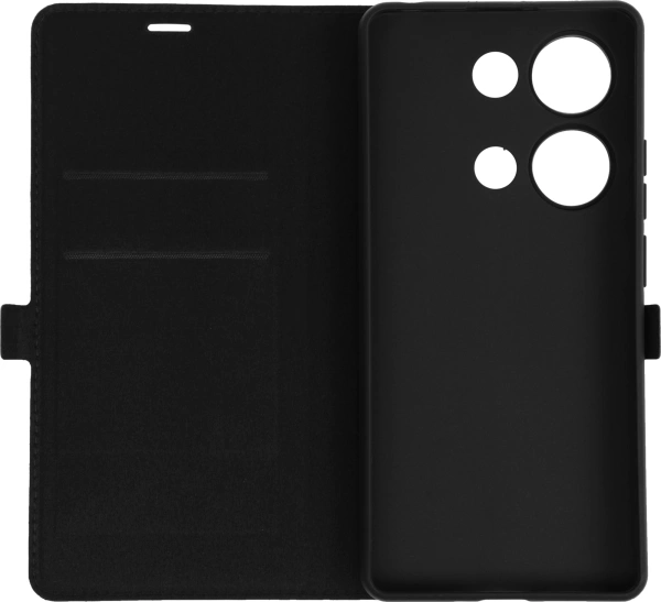 Чехол (флип-кейс) BoraSCO для Xiaomi Redmi Note 13 Pro 4G Book Case черный (72995)