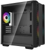 Корпус Deepcool CC360 ARGB черный без БП mATX 5x120mm 4x140mm 1xUSB2.0 1xUSB3.0 audio bott PSU