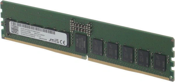 Память DDR5 Crucial MTC20F2085S1RC64BD2 32Gb DIMM ECC Reg PC5-51200 CL52 6400MHz