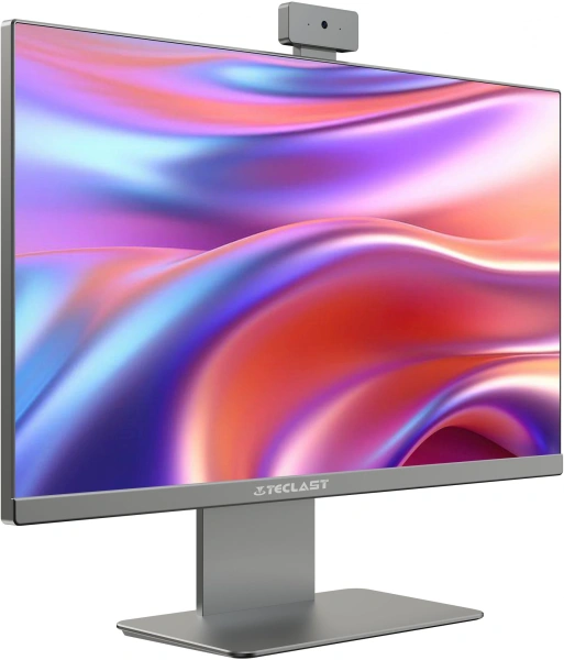 Моноблок Teclast V27 Air 27" QHD i5 12600HX (2.5) 16Gb SSD512Gb UHDG Windows 11 Pro GbitEth WiFi BT 120W клавиатура мышь Cam серый 2560x1440