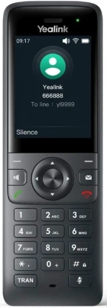 Трубка Yealink AX83H черный