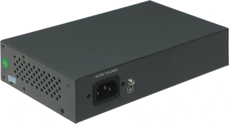 Коммутатор Digma DSP204F-2F-T80 DSP204F-2F-T80 V1 (L2) 6x100Мбит/с 4PoE 4PoE+ 80W неуправляемый