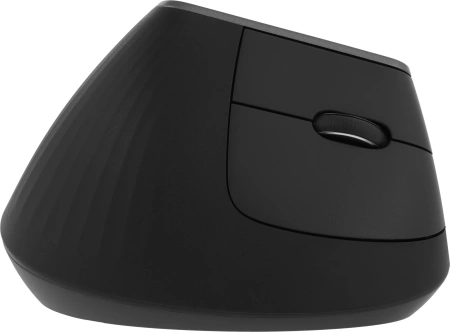 Мышь Logitech MX Vertical черный оптическая 4000dpi беспров. BT/Radio USB 4but (910-005451)