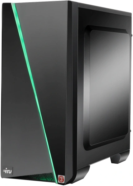 ПК IRU Tactio 320A5GER MT Ryzen 5 5600G (3.9) 16Gb SSD512Gb RGr Windows 11 Pro 64 GbitEth 500W черный (RUS) (2106549)