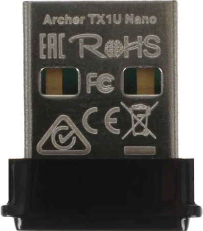 Сетевой адаптер Wi-Fi TP-Link Archer TX1U Nano AX300 USB 2.0 (ант.внутр.) 1ант.