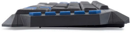Клавиатура Оклик 750G FROST WAR черный/черный USB Multimedia for gamer (337452)