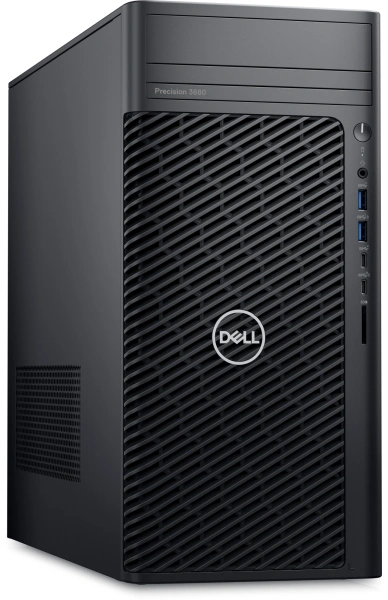 ПК Dell Precision 3680 MT Core i9 14900K (3.2) 64Gb SSD2Tb RTX4500 24Gb Windows 11 Pro GbitEth 1000W мышь клавиатура черный (3680-96241)