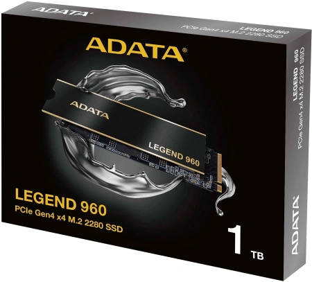Накопитель SSD A-Data PCIe 4.0 x4 1TB ALEG-960-1TCS Legend 960 M.2 2280