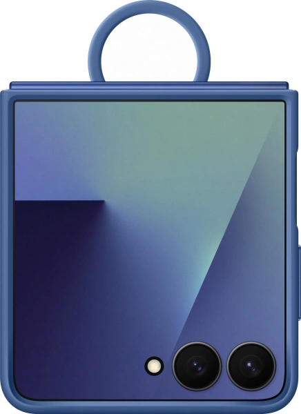 Чехол (клип-кейс) Samsung для Samsung Galaxy Z Flip7 Ring Case Z Flip7 синий (EF-PF766TNEGRU)