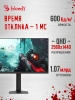 Монитор Bloody 27" MN1X черный IPS LED 1ms 16:9 HDMI M/M матовая HAS Piv 600cd 178гр/178гр 2560x1440 210Hz G-Sync FreeSync DP 2K 5.84кг