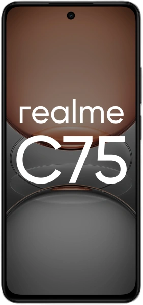 Смартфон Realme RMX3941 C75 256Gb 8Gb черный моноблок 3G 4G 2Sim 6.72" 1080x2400 Android 14 50Mpix 802.11 a/b/g/n/ac NFC GPS GSM900/1800 GSM1900 Protect A-GPS microSD max2048Gb
