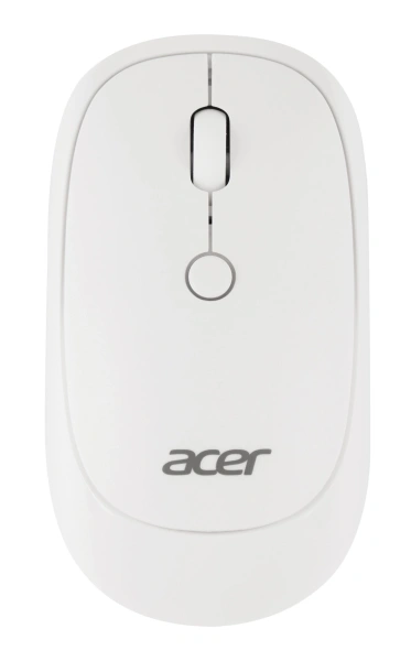 Мышь Acer OMR138 белый оптическая 1600dpi беспров. USB 3but (ZL.MCEEE.01L)