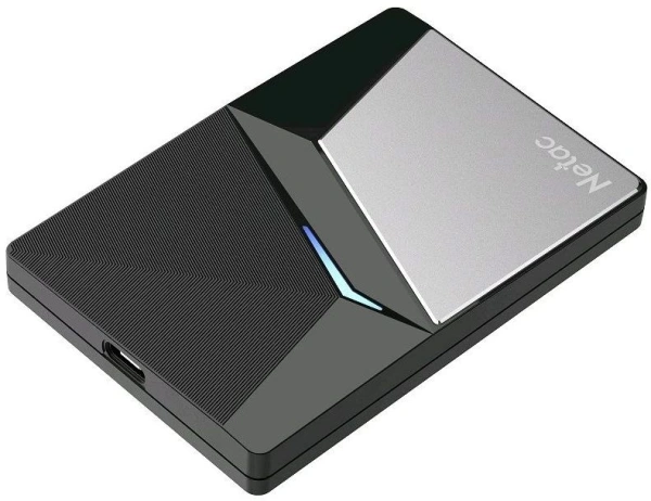 Накопитель SSD Netac USB-C 2TB NT01Z7S-002T-32BK Z7S 2.5" черный