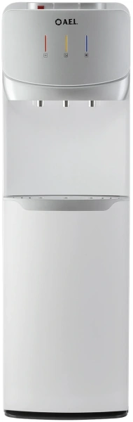 Кулер AEL LD-AEL-819a напольный электронный белый/серебристый