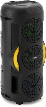 Минисистема Digma D-MC1721 черный 10Вт FM USB BT micro SD