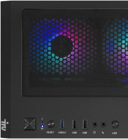 ПК IRU Game 710Z7GP TWR i7 12700F (2.1) 64Gb SSD1Tb RTX4080 Super 16Gb FreeDOS GbitEth 850W черный (RUS) (2075026)