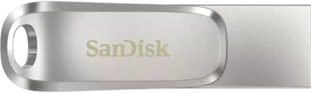 Флеш Диск Sandisk 32GB Ultra Dual Drive Luxe SDDDC4-032G-G46 USB3.0 серебристый