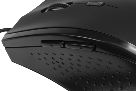 Мышь Defender Accura MM-362 черный оптическая 1600dpi USB 5but (52362)