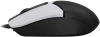 Мышь A4Tech Fstyler FM12 Panda белый/черный оптическая 1200dpi USB 3but