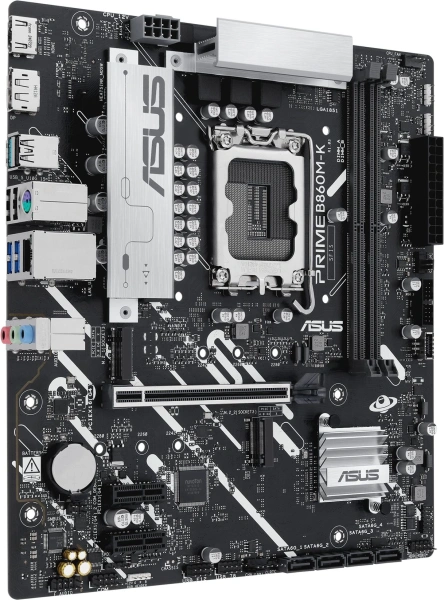 Материнская плата Asus PRIME B860M-K Soc-1851 Intel B860 2xDDR5 mATX AC`97 8ch(7.1) 2.5Gg RAID+HDMI+DP