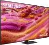 Телевизор QLED Samsung 75" QE75QN90FAUXRU Series 9 нержавеющая сталь 8K Ultra HD 120Hz DVB-T2 DVB-C DVB-S2 USB WiFi Smart TV