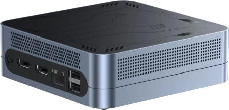 Неттоп Chuwi LarkBox S i3 1220P (1.5) 16Gb SSD512Gb UHDG Windows 11 Pro GbitEth WiFi BT 90W серый/черный