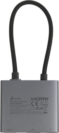 Разветвитель USB-C TP-Link UH3020C 1порт. серый