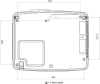 Проектор Cactus Bright CS-S4.B 3LCD 94400Lm LS 5900Lm ANSI (1920x1200) 30000:1 ресурс лампы:10000часов 1xUSB typeA 1xUSB typeB 2xHDMI 4.45кг