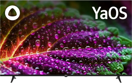 Телевизор QLED BBK 65" 65LED-9220/UTS2C (B) Яндекс.ТВ Frameless черный 4K Ultra HD 60Hz DVB-T2 DVB-C DVB-S2 USB WiFi Smart TV (RUS)