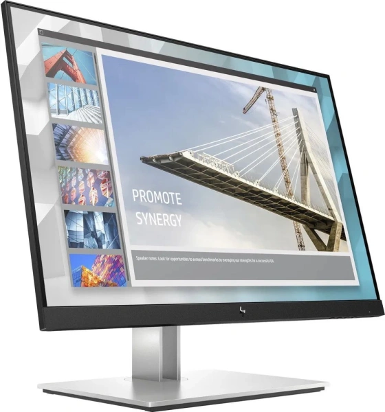 Монитор HP 24" E24i G4 черный IPS LED 16:10 HDMI матовая HAS Piv 250cd 178гр/178гр 1920x1200 60Hz VGA DP WU USB 6.06кг