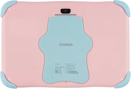 Планшет Digma Kids A8 SC9863A (1.6) 8C RAM2Gb ROM32Gb 8" IPS 1280x800 4G Android 11.0 Go розовый 2Mpix 0.3Mpix BT WiFi microSD 512Gb 3000mAh 240hrs