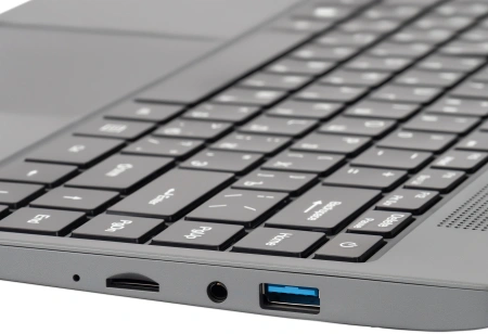 Ноутбук IRU Tactio 14RLH Ryzen 5 7430U 16Gb SSD256Gb AMD Radeon Graphics 14" IPS FHD (1920x1080) FreeDOS grey WiFi BT Cam 4000mAh (2084804)