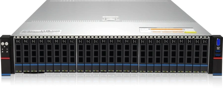 Сервер IRU Rock g2225p 2x6348 4x32Gb 2x1800Gb 2.5" SAS-3 9361-8I AST2500 2xGigEth 2x1300W w/o OS (2139294)