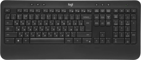Клавиатура + мышь Logitech MK540 клав:черный мышь:черный USB беспроводная slim Multimedia (920-008686)