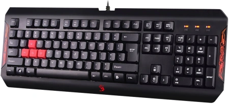 Клавиатура A4Tech Bloody Q100 черный USB Multimedia for gamer (Q100 USB)