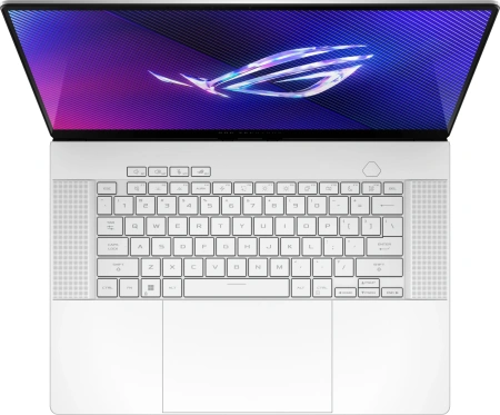 Ноутбук Asus ROG Zephyrus G16 GU605MI-QR272 Core Ultra 7 155H 32Gb SSD1Tb NVIDIA GeForce RTX4070 8Gb 16" OLED 2.5K (2560x1600) без ОС white WiFi BT Cam Bag (90NR0IS2-M00DZ0)