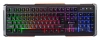 Клавиатура Оклик 710G BLACK DEATH черный/оранжевый USB Multimedia for gamer LED (476393)