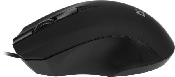 Мышь Defender MM-310 черный оптическая 1000dpi USB 3but (52310)