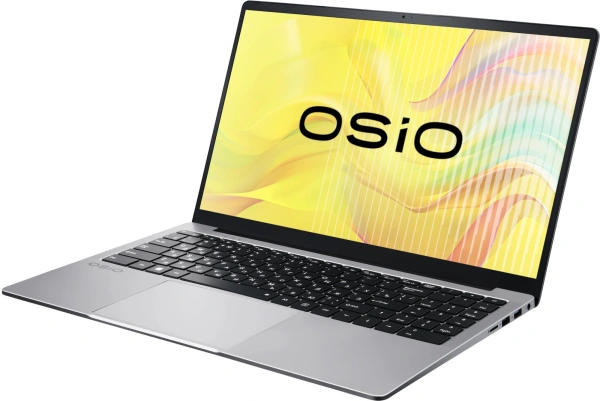 Ноутбук Osio FocusLine F150i-016 Core i3 1215U 8Gb SSD512Gb Intel UHD Graphics 15.6" IPS FHD (1920x1080) Windows 11 Home grey WiFi BT Cam 6000mAh
