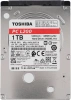 Жесткий диск Toshiba SATA-III 1Tb HDWL110UZSVA Notebook L200 Slim (5400rpm) 128Mb 2.5"