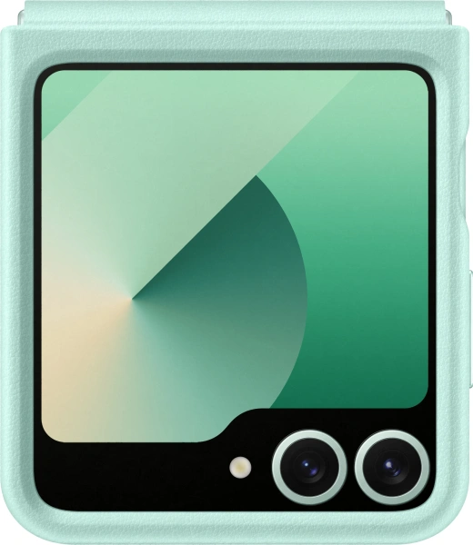 Чехол (клип-кейс) Samsung для Samsung Galaxy Z Flip6 Kindsuit Case Flip 6 (F741) мятный (EF-VF741PMEGRU)