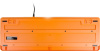 Клавиатура A4Tech FK10 черный/оранжевый USB (FK10 ORANGE) кабель 1.5м