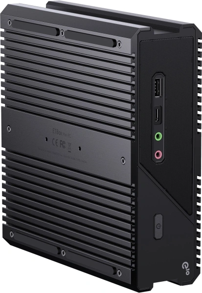 Неттоп Acer Gadget E10 ETBox i7 13620H (2.4) 16Gb SSD512Gb UHDG Windows 11 Pro 2.5xGbitEth+1xGbitEth WiFi BT 120W черный