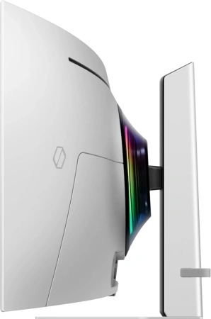 Монитор Samsung 49" Odyssey OLED G9 S49DG932SIXCI серебристый OLED LED 32:9 HDMI полуматовая HAS 250cd 178гр/178гр 5120x1440 240Hz FreeSync Premium Pro DP USB 12.9кг