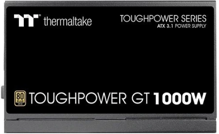 Блок питания Thermaltake ATX 1000W Toughpower GT Gen.5 80+ gold 24pin APFC 120mm fan 12xSATA Cab Manag RTL