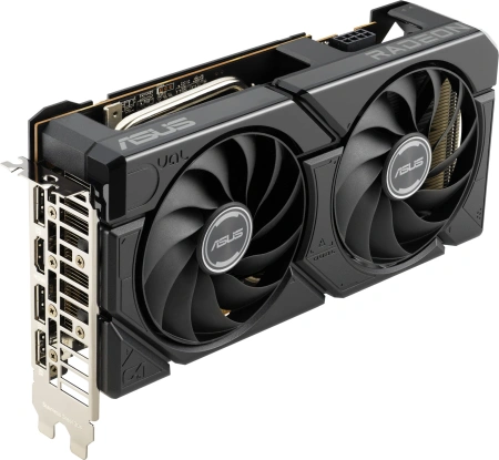 Видеокарта Asus PCI-E 4.0 DUAL-RX7600-O8G-EVO AMD Radeon RX 7600 8Gb 128bit GDDR6 2280/18000 HDMIx1 DPx3 HDCP Ret