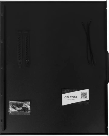 Корпус Azza Celesta F черный без БП ATX 5x120mm 5x140mm 2xUSB2.0 1xUSB3.0 audio bott PSU