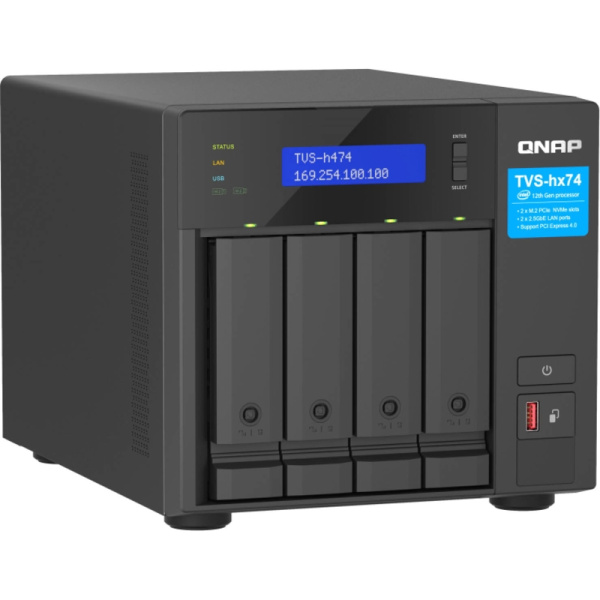 Enterprise QNAP TVS-h474-PT-8G