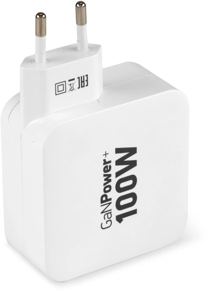 Сетевое зар./устр. Digma Pro DPW10B 100W 5A (PD+QC) 2хUSB-C/USB-A универсальное белый (DPW1B0G012WH)